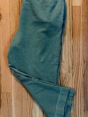 Soft green pants